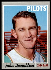 1970 Topps Set Break John Donaldson #418 EX-EXMINT