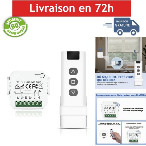 Kit commande radio volet