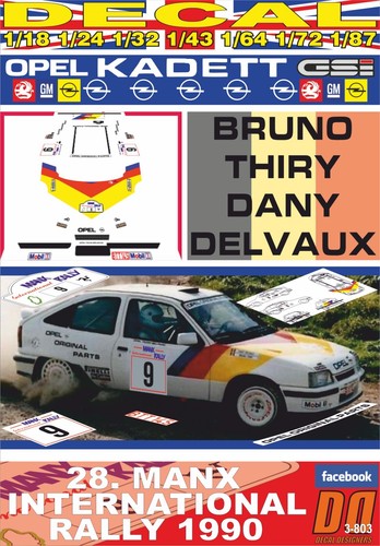 Decal opel kadett gsi - opel,
