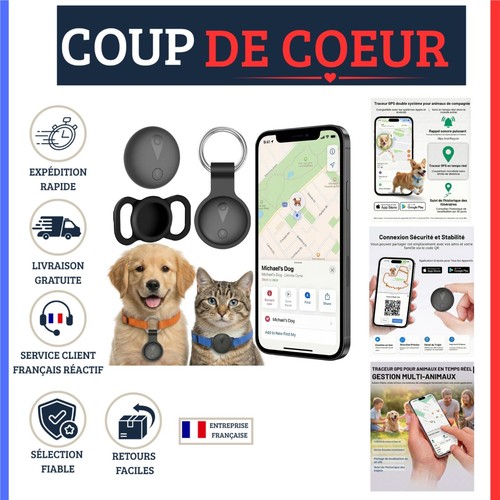 Traceur gps chat chien - traceur,