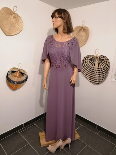 Robe mauve cérémonie - mauve, de