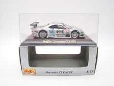 MAISTO - 1/43 - MERCEDES AMG CLK GTR WARSTEINER #12 - 1997 - N° 31504 - BOITE -