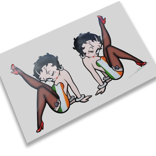 Autocollants graphiques betty - autocollants,