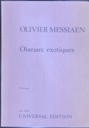 Olivier messiaen oiseaux - messiaen,,