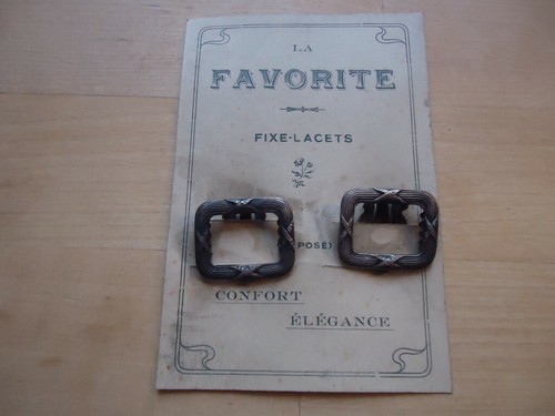 Rare objet ancien fixe lacets - objet, fixe-lacets