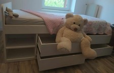 Lit slakt ikea avec matelas et sommier Enfant/Ado