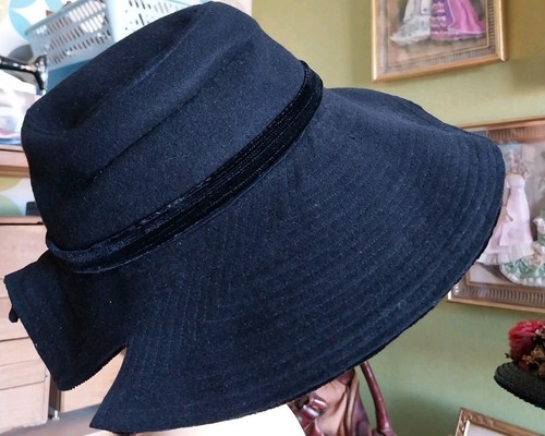 Joli chapeau ancien - , feutre