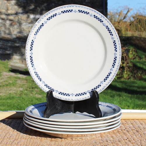 Lot assiettes plates - 6,