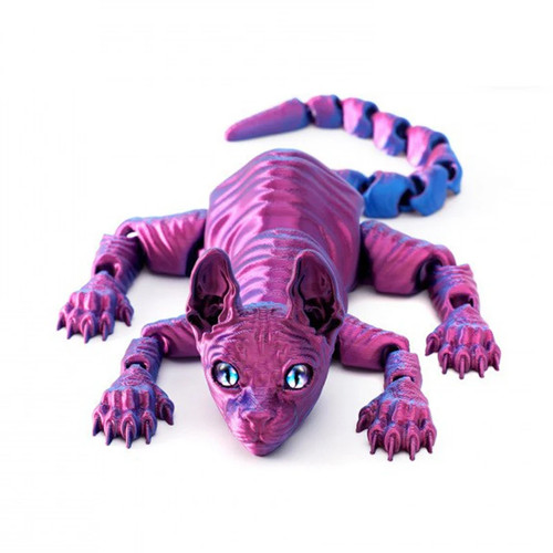 Realistic printed sphynx - 3d,