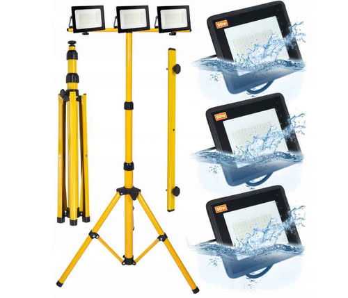 Projecteur led sur trépied - led,