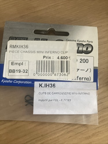 Kyosho clips carrosserie - de,