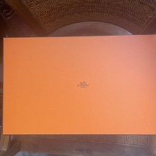 LARGE HERMES BOX WITH RIBBON
