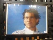 Photo Ayrton Senna encadrée