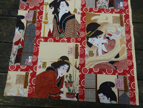 Coupon tissus japonais - coupon, de