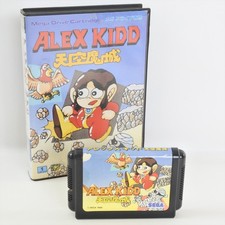 Mega Drive ALEX KIDD TENKU MAJO No Instruction 2188 Sega md