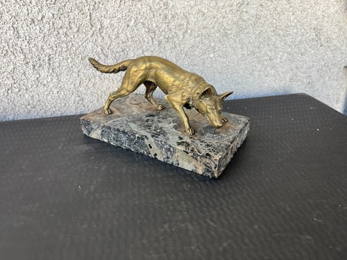 Sculpture ancienne chien - sculpture,