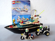 Lego 4012 Bateau de police  avec notice 1996 / Moto et trike