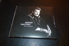 COLLECTOR CD + DVD DIGIPACK "JOHNNY HALLYDAY : DE L'AMOUR"