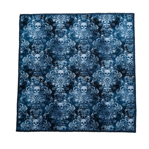 Foulard tête crâne filigrane - foulard,