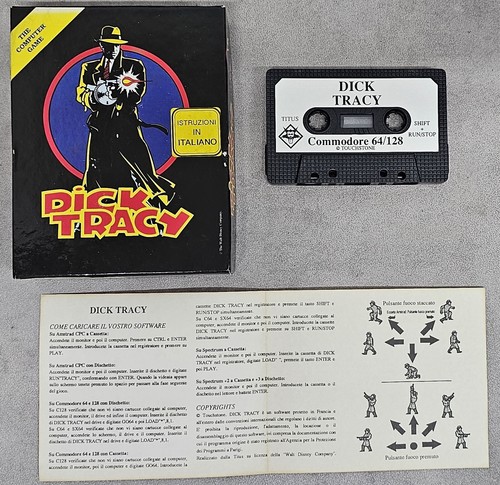 Dick tracy commodore 128 - dick, 64/128