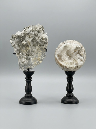 Duo pyrite quartz - pyrite,