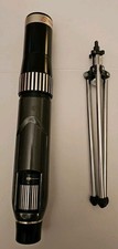 Vtg Stellar Telescope #2313 8x25 Zoom 30mm Diameter With Box & Tripod 