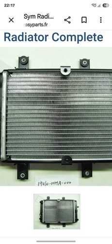 Radiateur 125 sym - 125, gts