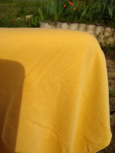 Coupon tissu jersey épais - de,