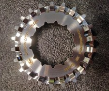 Gates CDX Pignon Arrière 22T Pour. Rohloff Splined Sprocket - Argent - NEW