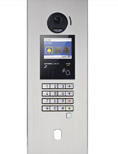 Aiphone GTDMBLVN Platine audio/vidéo encastrée inox à défilement des noms & NFC