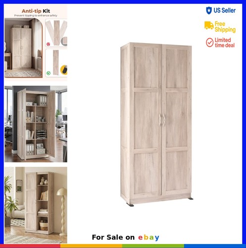 Wooden storage cabinet inch - wooden,