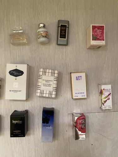 Coffret lot miniatures parfum
