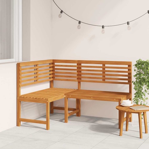 Bois solide acacia banc - bois,