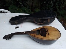 ANCIEN INSTRUMENT DE MUSIQUE MANDOLINE SIGNE LUIGI GAGALIANI NAPOLI