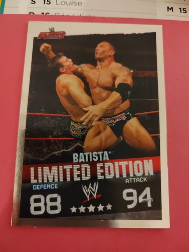 Batista limited édition carte - limited,