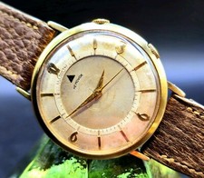 Vintage LECOULTRE "Memovox" Alarm Retro 1950's Men's Watch - Just Serviced !!