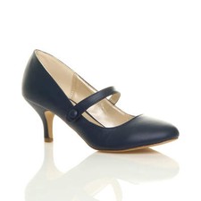 Femme Moyen Haute Talon Sangle