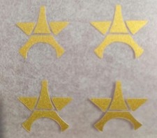 Lot De 4 Etoiles Paris Coupe