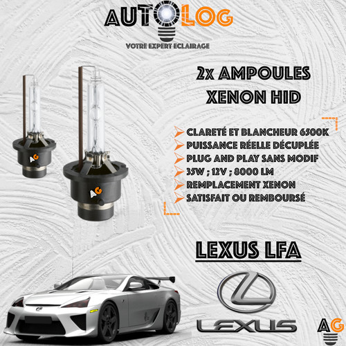 Kit ampoules xenon hid - kit, 2x