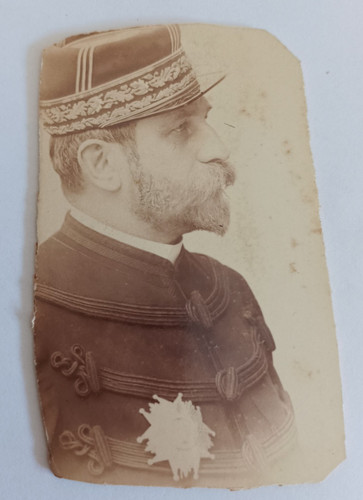 Ancienne photo cdv general - ancienne,