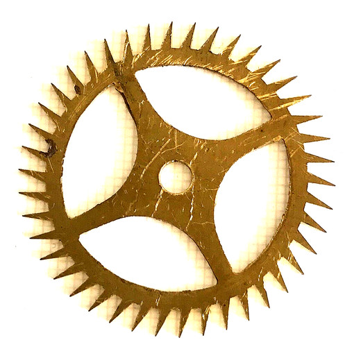 Roue échappement dents - échappement,