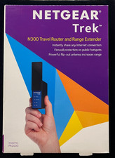 Netgear Trek N300 Travel Router and Range Extender Model No. PR2000 NEW! sealed!
