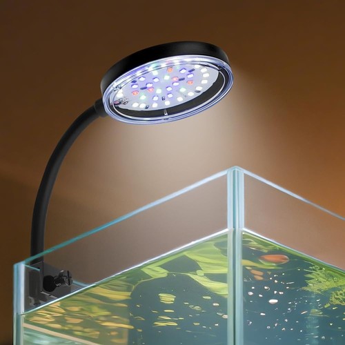 Clip aquarium light - on, 8w
