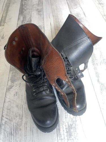Mapbo bottes homme cuir - bottes, noir