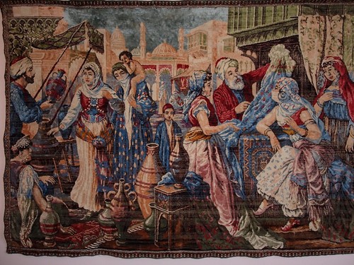 Tapisserie orientale murale - tapisserie,