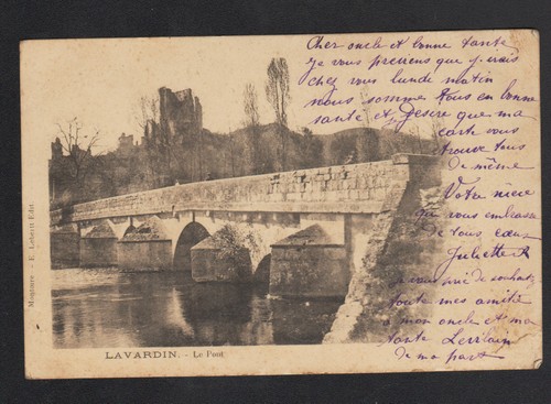 Lavardin pont chateau - (41),