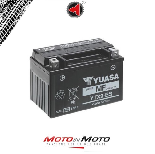 Batterie yuasa ytx9 12v - 12v, 9ah