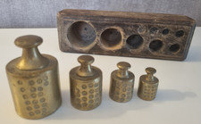 Ancien jeu de poids en