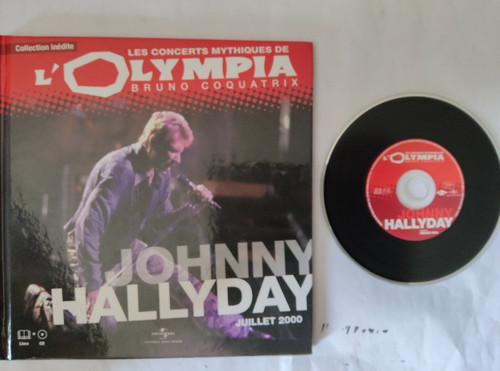 Johnny hallyday livret - johnny, cd