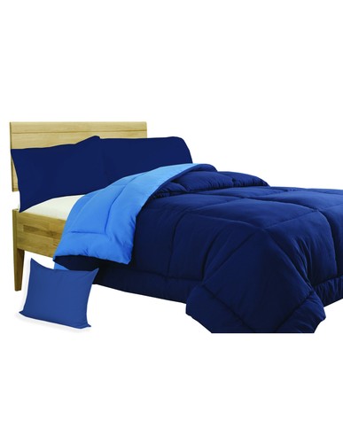 Couette unie bleu - bl,